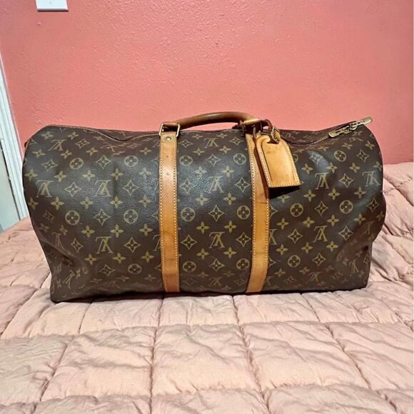 Louis Vuitton Brown Monogram Duffel Bag - Picture 1 of 8
